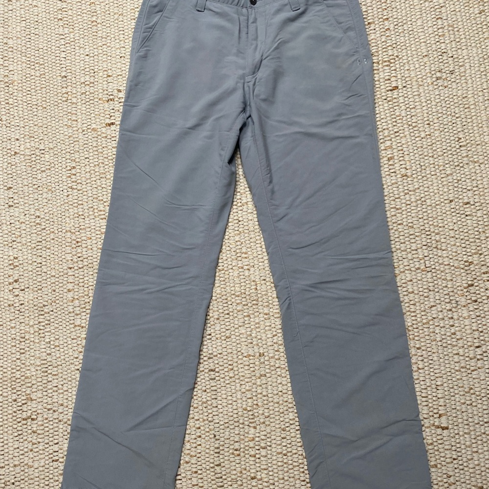 Under Armour Men's Light Gray Chinos